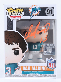 Dan Marino Autographed Miami Dolphins Funko Pop Figurine- Beckett