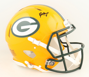 Brett Favre Signed Green Bay Packers Speed Authentic NFL Helmet