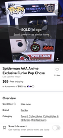 POP! Marvel: 932 Spider-Man (Japanese TV) (Glow Chase) Exclusive –  POPnBeards