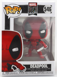 Funko Pop! Marvel 80 Years Deadpool Bobble-Head Figure #546 - US