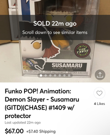 Demon Slayer Susamaru Pop! Vinyl Figure – FunkoBros