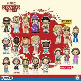 Funko mystery mini stranger things clearance