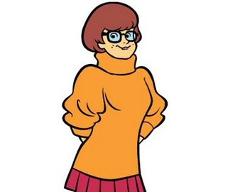 Velma from Scooby Doo.  Velma scooby doo, Cartoon, Scooby doo