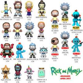 Rick and morty mystery mini discount