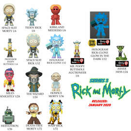 Rick and morty funko best sale mystery minis