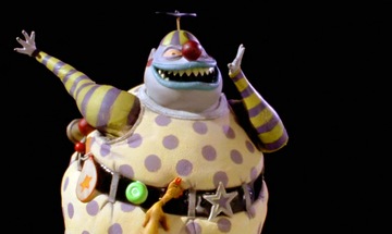 funko train nightmare before christmas clown