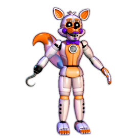 2017 Funko Five Nights at Freddy's Lolbit 5 Figure Sister Location FNAF  READ