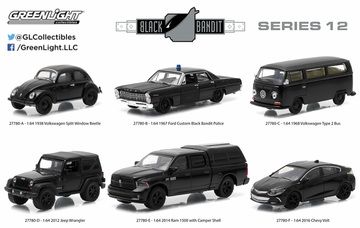 Series 12 | GreenLight > Black Bandit Collection (Series