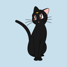 Sailor moon black cat hot sale