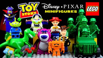 Pixar lego minifigures on sale