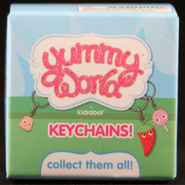 Yummy world keychains blind box sale