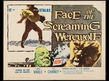 face-of-the-sceaming-werewolf-film