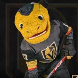 Vegas Golden Knights Chance The Mascot Deluxe Flag