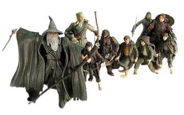 Huge multi-listing Lord of the Rings action figures ToyBiz Half Moon Used LOTR 