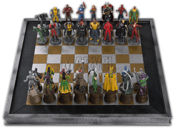 EAGLEMOSS OVP DC SCHACH CHESS MARVEL COLLECTION SABRETOOTN 