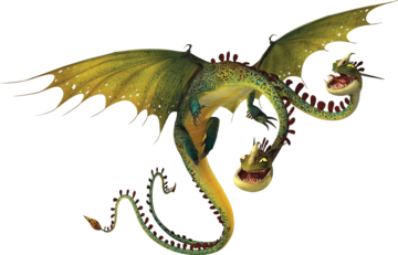 Hideous Zippleback How To Train Your Dragon Species hobbyDB