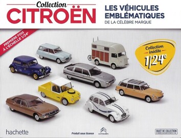 Citroën Type H Police neuf fascicule Collection Citroën Hachette 1/24 N° 22 