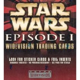 Topps Star Wars episodio 1 Widevision Trading Card 4 Mini Lote de valor de marco de la película 
