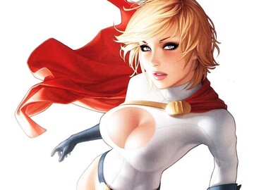 Power Girl Mini Figure Super Man DC Comics Kara Zor-L Karen Starr UK Seller 