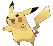 Pikachu (Angry, Pokemon) 598 [Damaged: 6.5/10]