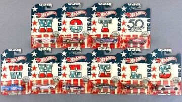 Stars and Stripes Collection Hot Wheels Series hobbyDB