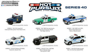 Series 40 GreenLight Hot Pursuit Series hobbyDB